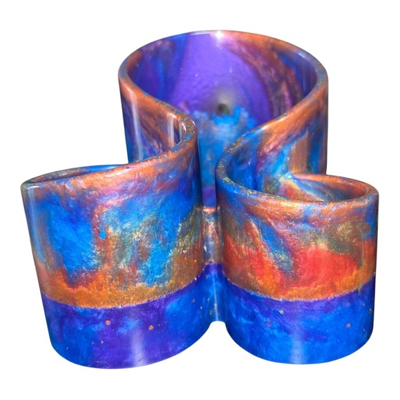 NORE’S NOVELTIES HANDCRAFTED DESIGNS Other - NORE’S NOVELTIES Handcrafted Home/ Office Desk Organizer -Multicolor or Solid